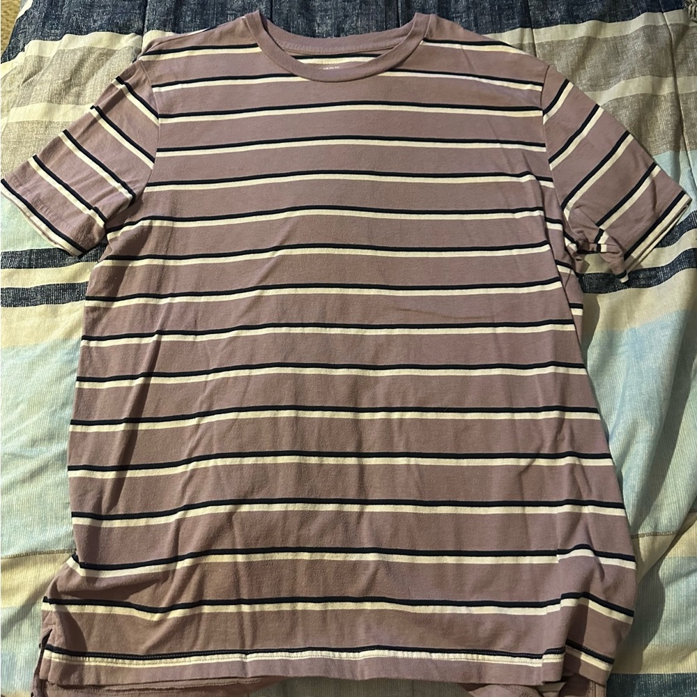 No Boundaries Pink and Black Short Sleeve Tee